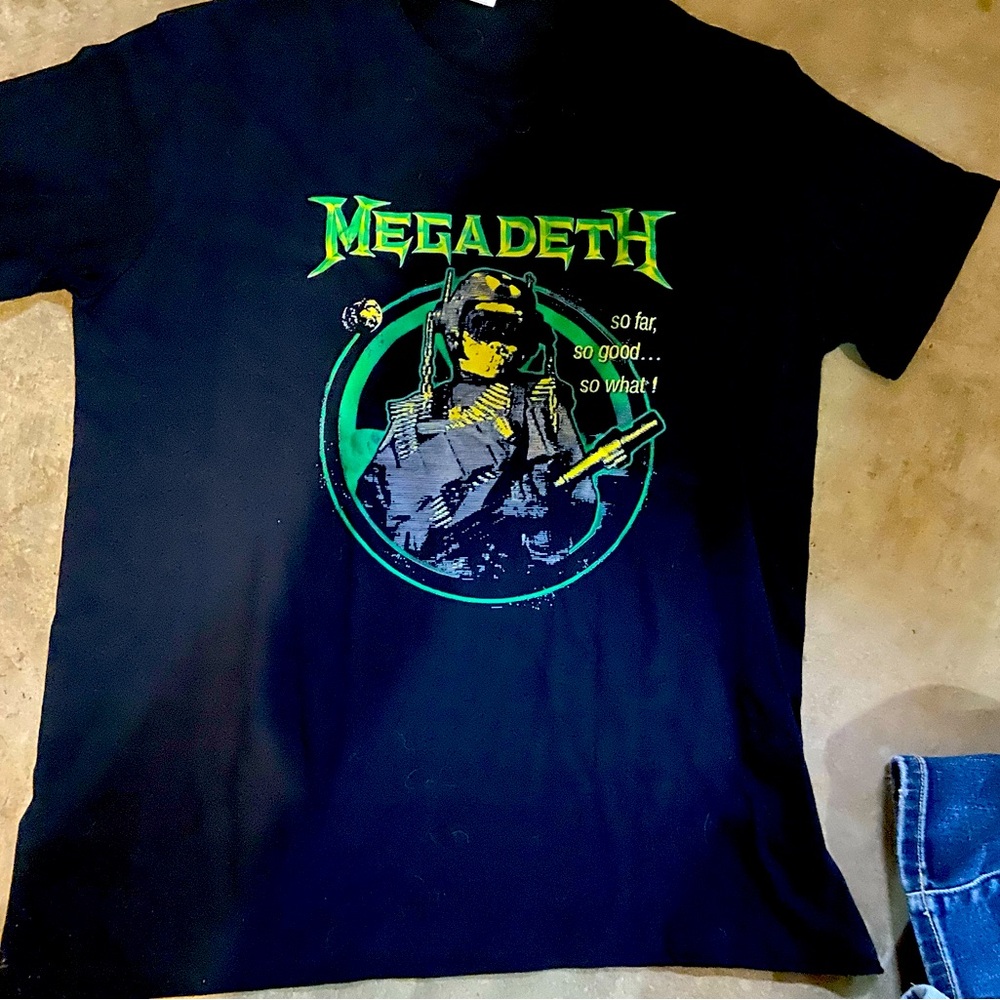 Men’s extra large Megadeth Black Graphic T-Shirt